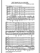 Now Thank We All Our God by Bach Johann Sebastian for SATB