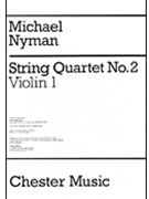 Michael Nyman: String Quartet No. 2 Parts by Nyman Michael for Chamber Or