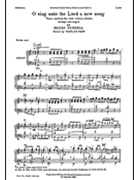 O Sing unto the Lord by Purcell Henry for SATB