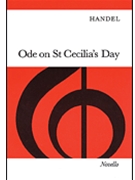 Ode on St. Cecilia's Day by Handel George Frideric for SATB
