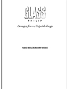 Songs From Liquid Days by Glass Philip for Vocal Collection