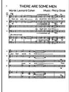 Philip Glass: Three Songs by Glass Philip for SATB