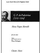 Missa Papae Marcelli by Palestrina Giovanni Pierluigi da for SATTBB