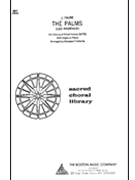 The Palms (Les Rameaux) by Faure Jean-Baptiste for SATB