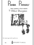 Panda Parades by Dungan for 2 Piano 4 Hands