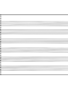 Passantino Spiral 76 by Wide Line (extra Wid - Spiral 8" X 7" - for Manu Paper