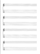 Manuscript paper--Passantino Spiral 159 Guitar Tablature by for Tablature (6-line - Spiral 159)