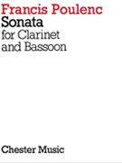 Sonata for Clarinet and Bassoon by Poulenc Francis for