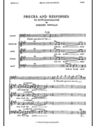 Preces and Responses by Howells Herbert for SATB