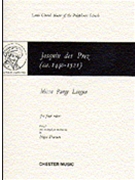 Missa Pange Lingua by des Prez Josquin - Nigel Davison - for SATB