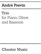 Trio for Piano Oboe and Bassoon by Previn Andre for Score and Parts