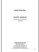Nuits Adieux by Kaija Saariaho for SATB
