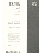 Tick-Tock by Sansom Clive for SATB