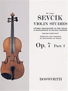 Sevcik Violin Studies - Opus 7 Part 2 by for Violin