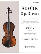 School Of Bowing Technique Opus 2 Bk 2 by Sevcik Otakar - Lionel Tertis - for Viola Method (Op 2 Bk 2 Tertis)