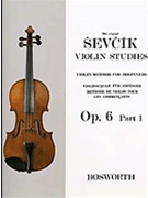 Violin Studies - Violin Method For Beginners Op. 6 Part 1 by Sevcik Otakar for