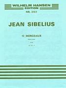 13 Pieces Op. 76 No.2 Etude by Sibelius Jean for Piano