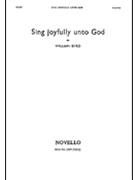 Sing Joyfully Unto God by Byrd William - Bennett George - for SSATTB a cappella