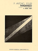 Fandango by Soler - Rubio P Samuel - for Piano