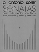 Sonatas Volume 2 by Soler - Rubio P Samuel - for Piano