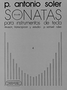 Sonatas Volume 4 by Soler - Rubio P Samuel - for Piano
