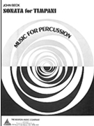 Sonata For Timpani by Beck John for Timpani Solo