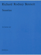 Sonatina by Bennett Richard Rodney for Clarinet Solo