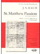 St Matthew Passion by Bach Johann Sebastian - Jenkins Neil - for Vocal Scor