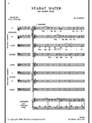 Stabat Mater by de Lassus Orlande for SATB