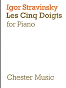 Les Cinq Droits by Stravinsky Igor for Piano