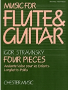 4 Pieces by Igor Stravinsky for