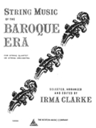 String Music Of The Baroque Era by Various - Clarke Irma - for Str Quartet (Complete)