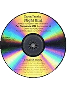 Night Bird by Tanaka Karen for Accompaniment CD