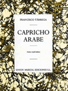 Capricho Arabe by Tarrega Francisco for