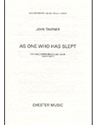 As One Who Has Slept by Tavener John for SATB