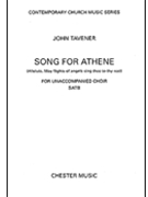 Song For Athene by Tavener John for SATB