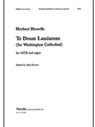 Te Deum by Howells Herbert for SATB