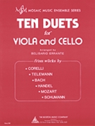 Ten Duets for Viola and Cello by - Errante Belisario - for