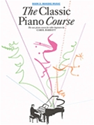 Classic Piano Course Book 3 by Barratt Carol for Piano Method
