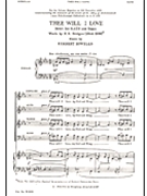 Thee Will I Love by Howells Herbert for SATB
