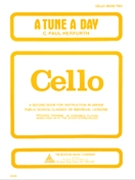 Tune A Day Cello Bk 2 by Herfurth C Paul for Cello Method (Bk 2)