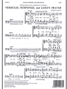 Versicles Responses and Lord's Prayer by Sumsion Herbert for SATB