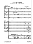 Lauda Sion by De Victoria Tomas L for SATB