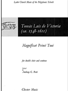 Magnificat Primi Toni by De Victoria Tomas L - Petti Anthony - for SSAATTBB