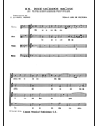 52 Motets - Vol. 2 by De Victoria Tomas L for Vocal Score