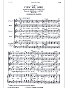 View Me Lord by Lloyd Richard H for SATB