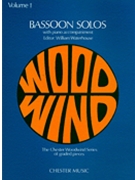 Bassoon Solos Volume 1 by - Waterhouse William - for Bassoon and Piano