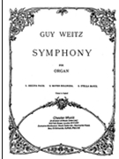 Guy Weitz: Organ Symphony No.1 by Weitz Guy for Organ