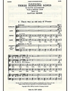 3 Nonsense Songs by Seiber Matyas for SATB