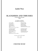 Blackbirds and Thrushes by Judith Weir for
